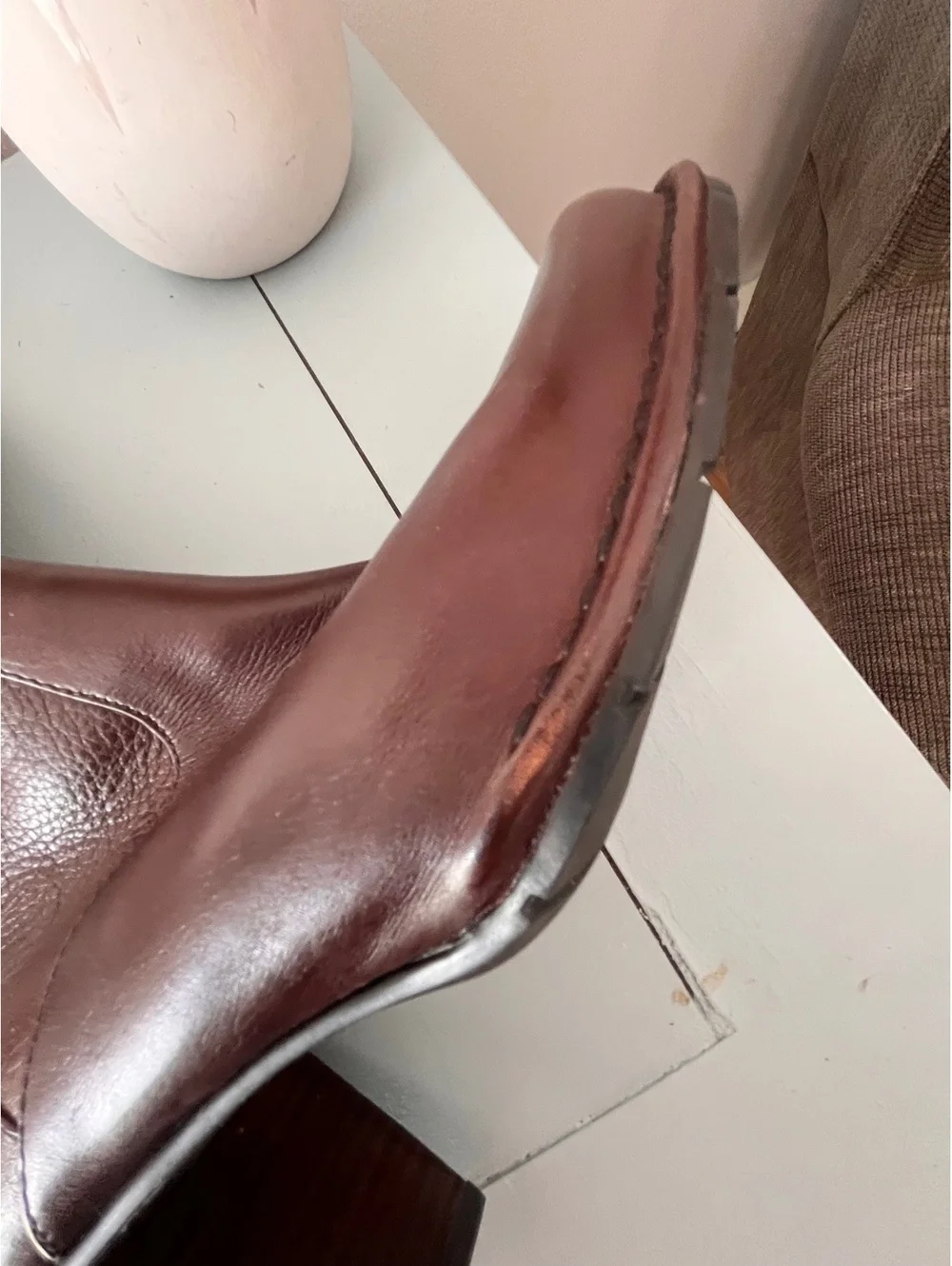 Indigo By Clark’s Tall Brown Leather Boots 9M